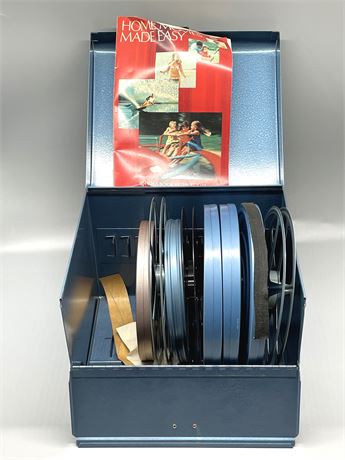 8mm Movie Reel Container