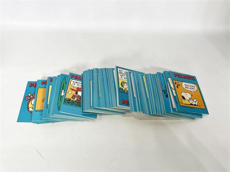 Set of Charlie Brown Trading Cards