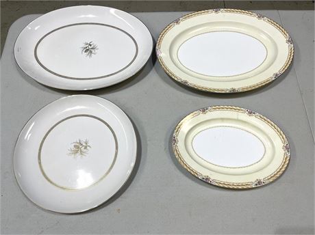 Noritake and Mikasa Porcelain Platters