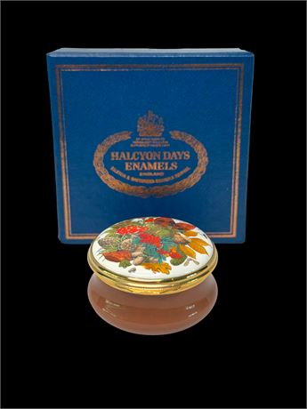 Halycon Days Enamel Box