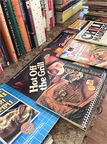 Large Cooking Book Lot