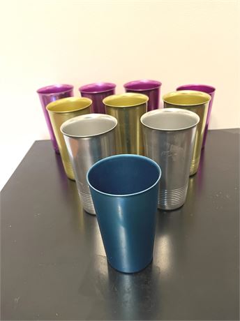 MCM Kromex Aluminum Cups