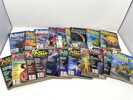 Isaac Asimov's Science Fiction Magazine Lot 4